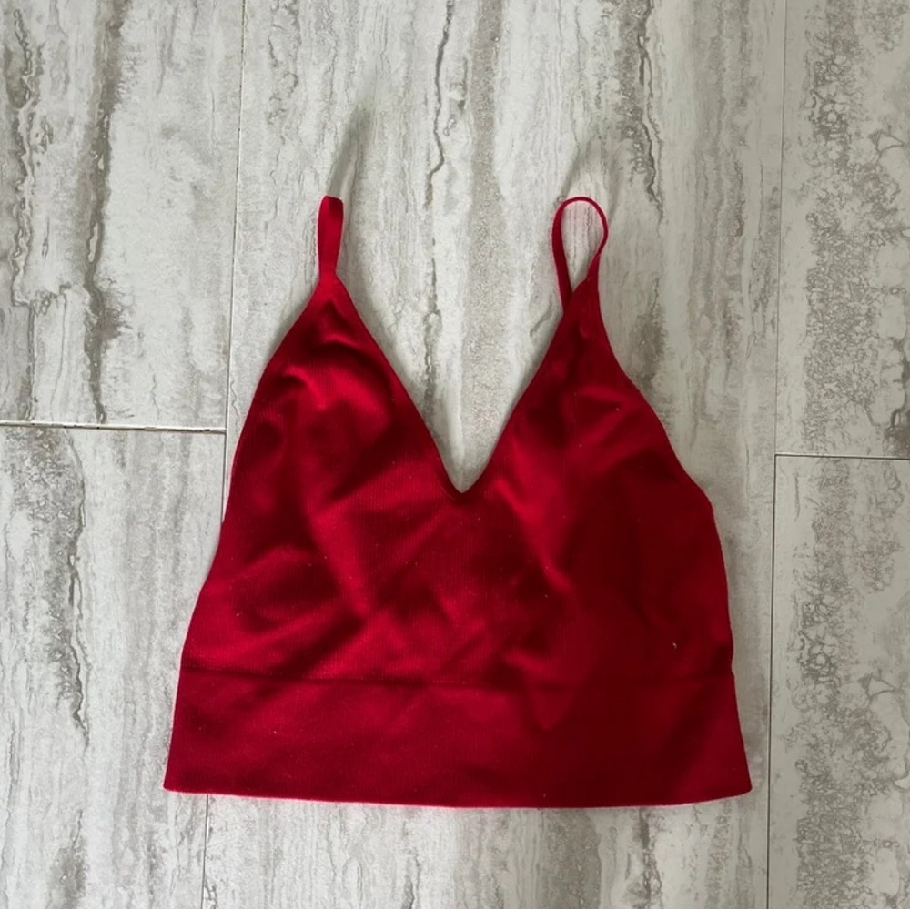 Bozzolo Vibrant Red Camisole Top